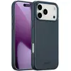 Accezz Coque arrière en cuir avec MagSafe Apple iPhone 17 Pro Max - Ni...