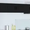 vidaXL Meuble mural de cuisine avec étagère 2 pcs Noir 40 x 31 x 40 cm