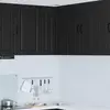 vidaXL Armoire de cuisine Noir 57 x 57 x 80 cm Bois d'ingénierie