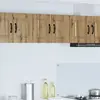 vidaXL Meuble mural de cuisine 2 pcs Chêne artisanal 30 x 31 x 40 cm