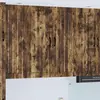 vidaXL Meuble mural de cuisine avec porte Chêne fumé 80 x 31 x 100 cm