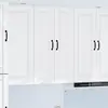 vidaXL Armoire de cuisine avec étagère Blanc brillant 30 x 31 x 100 cm