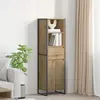 vidaXL Bibliothèque Chêne artisan 43 x 36 x 150.5 cm Bois d'ingénierie