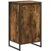 vidaXL vidaXL Buffet Chêne Fumé 43 x 36 x 75,5 cm Bois d'ingénierie