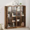 vidaXL vidaXL Haut Armoire 2 pcs Bois Ancien 136 x 37 x 142 cm