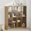 vidaXL vidaXL Haut Armoire 2 pcs Chêne artisanal 136 x 37 x 142 cm