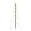 vidaXL Vidaxl Arbre De Noël Led Avec 390 Led Blanc Chaud 250 Cm Fer
