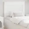 vidaXL Tête de lit avec tête de lit Blanc 80 cm Bois d'ingénierie