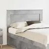 vidaXL Tête de lit Gris béton 120 cm Bois d'ingénierie