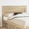 vidaXL Tête de lit Gris béton 140 cm Bois d'ingénierie