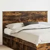 vidaXL Tête de lit Chêne fumé 160 cm Bois d'ingénierie