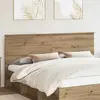 vidaXL Tête de lit Chêne artisanal 200 cm Bois d'ingénierie