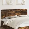 vidaXL Tête de lit en chêne fumé 180 cm Bois composite