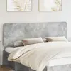 vidaXL Tête de lit Béton Gris 180 cm Bois composite