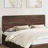 vidaXL Tête de lit marron imitation chêne 200 cm Bois composite