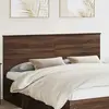 vidaXL Tête de lit marron imitation chêne 200 cm Bois composite