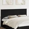 vidaXL Tête de lit noir imitation chêne 180 cm Bois composite