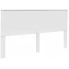 vidaXL Tête de lit blanc 200 cm Bois composite