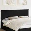 vidaXL Tête de lit en bois noir imitation chêne 200 cm