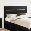 vidaXL vidaXL Tête de lit Chêne noir 135 cm Bois d'ingénierie