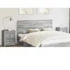 vidaXL vidaXL Tête de lit Gris Sonoma 200 cm Bois d'ingénierie
