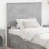 vidaXL Tête de lit avec tête de lit Béton Gris 75 cm Bois composite