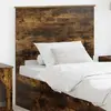vidaXL Tête de lit avec tête de lit Chêne fumé 80 cm Bois d'ingénierie