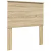 vidaXL Tête de lit en chêne Sonoma 80 cm Bois composite