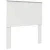 vidaXL Tête de lit blanc 90 cm Bois composite