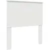 vidaXL Tête de lit blanc brillant 90 cm Bois composite