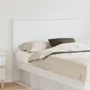 vidaXL Tête de lit blanc 120 cm Bois composite