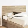 vidaXL Tête de lit en bois composite chêne Sonoma 160 cm