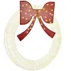 Couronne avec 150 LED Blanc chaud 120 cm Acrylique vidaXL