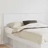 vidaXL Tête de lit blanc 160 cm Bois composite