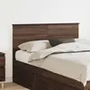 vidaXL Tête de lit marron imitation chêne 120 cm Bois composite