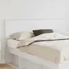 vidaXL Tête de lit blanc 140 cm Bois composite