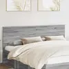 vidaXL Tête de lit Gris Sonoma 180 cm Bois d'ingénierie