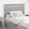 vidaXL Tête de lit gris Sonoma 80 cm Bois composite