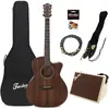 Fazley Aravelle CE pack débutant guitare électro-acoustique folk avec ...