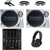 Technics SL-1200MK7 pack débutant platine vinyle DJ avec table de mixa...