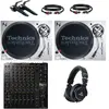 Technics SL-1200MK7 pack débutant platine vinyle DJ avec table de mixa...