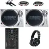 Technics SL-1200MK7 pack débutant platine vinyle DJ avec table de mixa...
