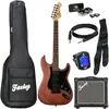 Fazley Outlaw Series Sheriff Basic SSS Brown kit de démarrage