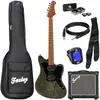 Fazley Outlaw Series Maverick Plus HH Black kit de démarrage