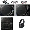 Pioneer DJ PLX-1000 pack débutant platine vinyle DJ avec table de mixa...