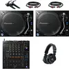 Pioneer DJ PLX-1000 pack débutant platine vinyle DJ avec table de mixa...