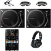 Pioneer DJ PLX-500 Pack débutant platine vinyle DJ avec table de mixag...