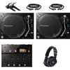 Pioneer DJ PLX-1000 Pack débutant platine vinyle DJ avec table de mixa...