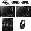 Pioneer DJ PLX-500 pack débutant platine vinyle DJ avec table de mixag...