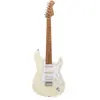 Fazley Sunset Series Dawn HSS 3/4 Olympic White guitare électrique pou...
